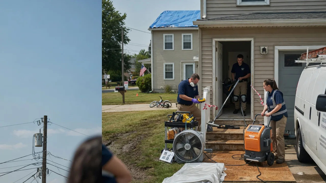 Water Damage Repair in Helenville, WI near me